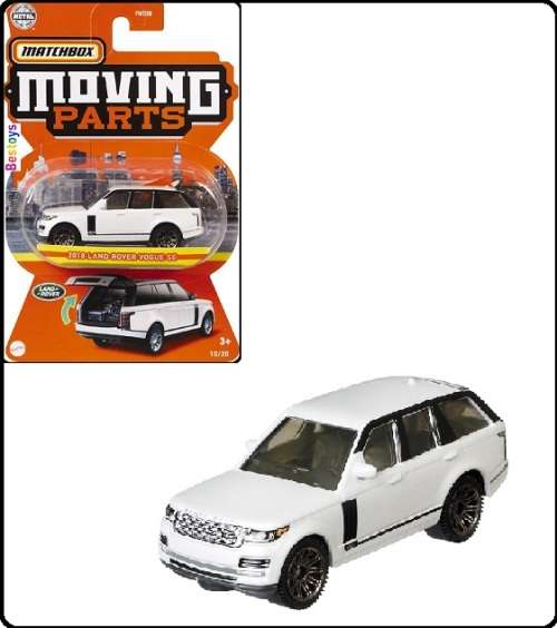 Matchbox Diecast Model Car Moving Parts Range Rover Vogue SE 2018 1/64 scale