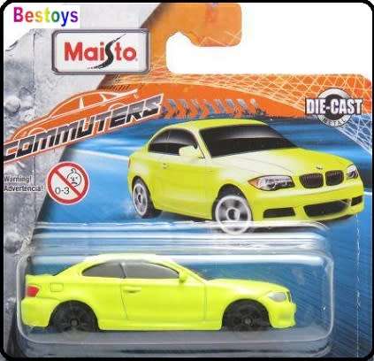 Maisto Diecast Model Car BMW 1 Series Coupe 1/64 scale