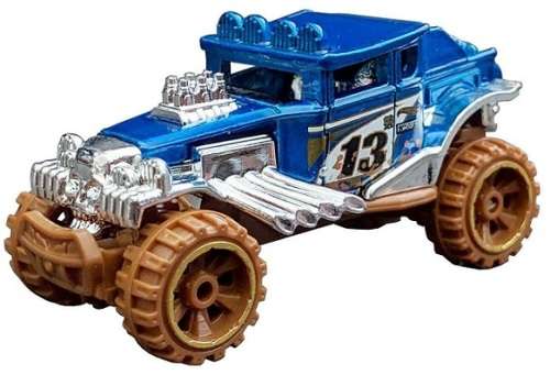 Hotwheels Hot Wheels Diecast Model Car Offroad Trucks Baja Bone Shaker No 13 1/64 scale new in pack