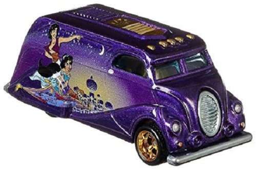 Hotwheels Hot Wheels Diecast Model Car Pop Culture Disney Set Cadillac Super Van GMC Deco Dream Van