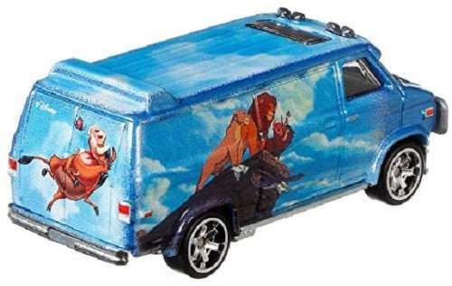 Hotwheels Hot Wheels Diecast Model Car Pop Culture Disney Set Cadillac Super Van GMC Deco Dream Van
