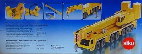 Siku Diecast Model 1886 Mobile crane truck Liebherr Construction 1/87 HO railway scale