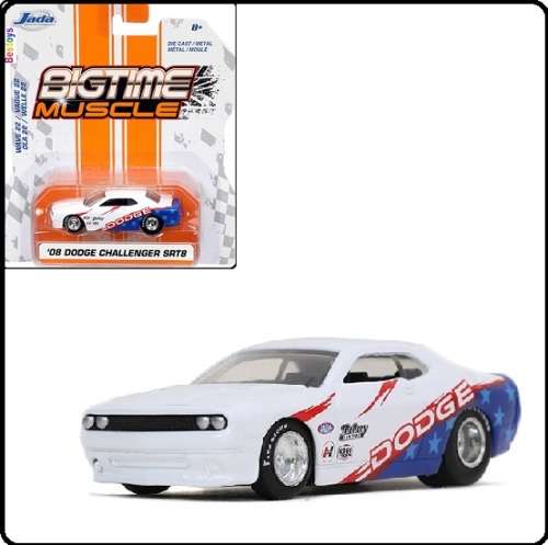 JADA  Diecast Model Car Bigtime Muscle Dodge Challenger SRT 8 SRT8 2008 1/64 scale new in pack