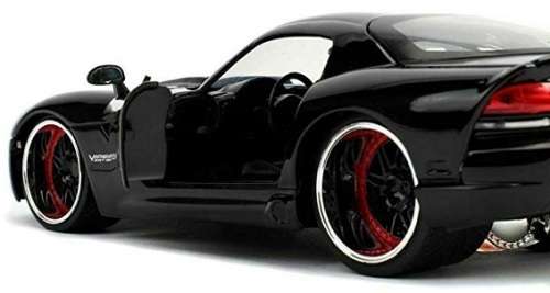 JADA Diecast Model Car Dodge Viper SRT 10 SRT10 Letty Fast & Furious Movie Film TV 1/24 scale new