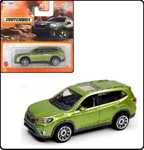 Matchbox Diecast Model Car 2022 10 / 100 Subaru Forester 2019 1/64 scale new in pack