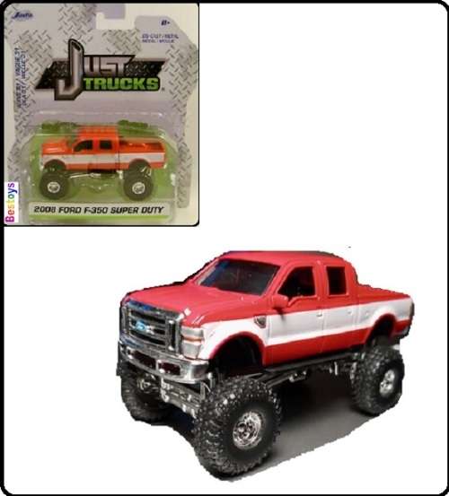 JADA Diecast Model Car Trucks Series Ford F 350 F350 Super Duty Pickup 2008 1/64 scale new in pack