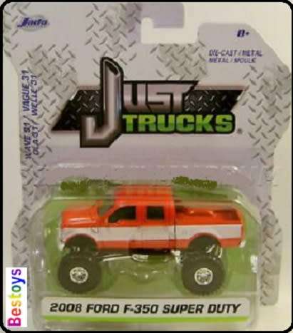 JADA Diecast Model Car Trucks Series Ford F 350 F350 Super Duty Pickup 2008 1/64 scale new in pack