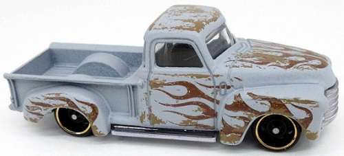 Hot Wheels 2021 229/250 Chevy Chevrolet Pickup 1952 Flames