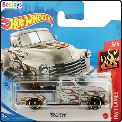 Hot Wheels 2021 229/250 Chevy Chevrolet Pickup 1952 Flames