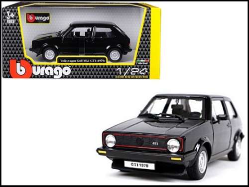 Burago Diecast Model Car 21089 VW Volkswagen Golf Mk 1 MK1 GTi 1979 1/24 scale