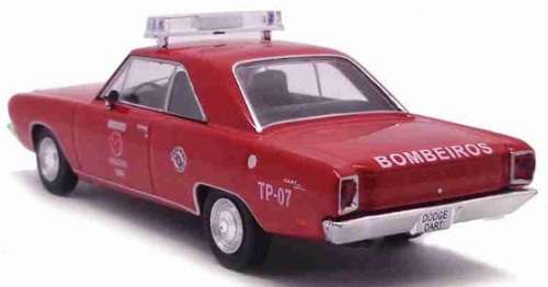 Diecast Model Car Brazilian Service Vehicle Collection Dodge Dart Fire Brigade 1/43 scale new in pac