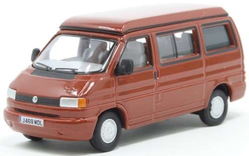 Oxford Diecast Model Car T4001 VW Volkswagen T 4 T4 Kombi Westfalia Camper 1/76 OO railway scale