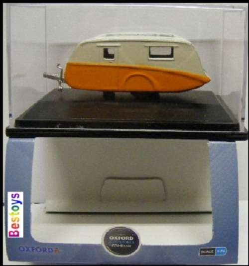 Oxford Diecast Model CV001 Caravan OO 1/76 railway scale new