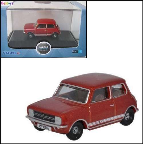 Oxford Diecast Model Car MINGT001 Mini Cooper 1275 GT Reynard 1/76 OO railway scale new in pack