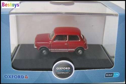 Oxford Diecast Model Car MINGT001 Mini Cooper 1275 GT Reynard 1/76 OO railway scale new in pack