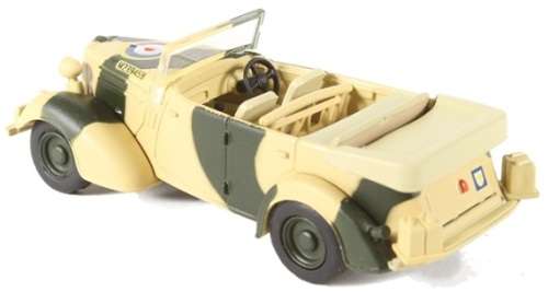 Oxford Diecast Model Car HST001 Humber Snipe Tourer `Old Faithful` Montgomery Italy 1942 Mil 1/76