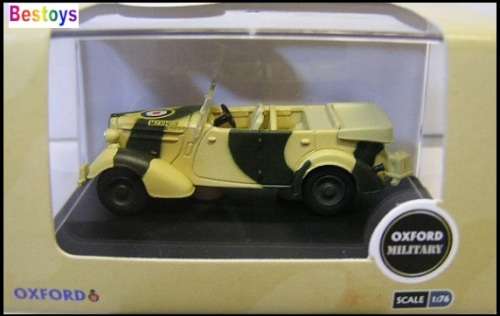 Oxford Diecast Model Car HST001 Humber Snipe Tourer `Old Faithful` Montgomery Italy 1942 Mil 1/76