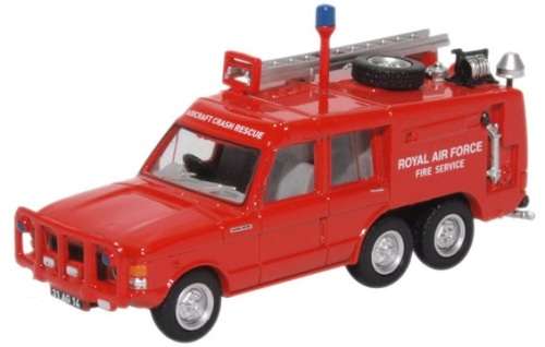 Oxford Diecast Model Car TAC006 Land Rover Carmichael Tactical Command Vehicle RAF St Mawgan Militar