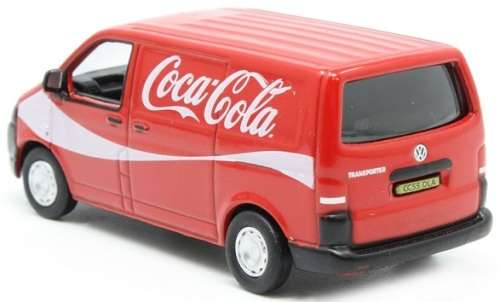 Oxford Diecast Model Car T5V003CC VW Volkswagen T 5 T5 Panelvan "Coca Cola" 1/76 OO railway scale