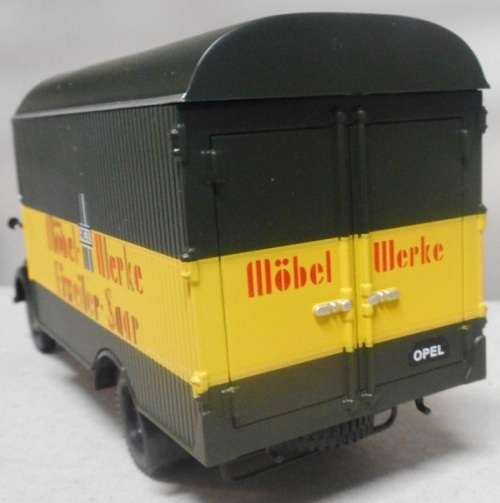 DeAgostini Car Collection Opel Blitz Furniture Removal Truck 1/43 scale
