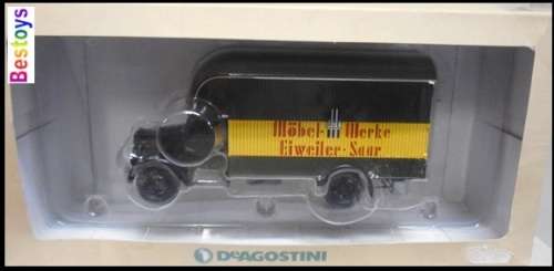 DeAgostini Car Collection Opel Blitz Furniture Removal Truck 1/43 scale