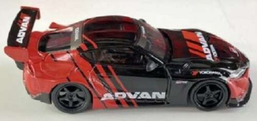 TSM Mini GT Diecast Model Car No 206 Toyota GR Supra Hong Kong Auto Show "Advan" 1/64 scale new