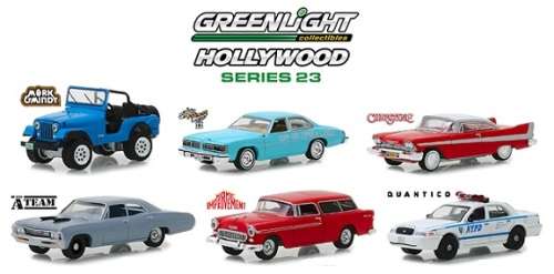 Greenlight Diecast Model Car Hollywood Plymouth Fury 1958 Christine Movie Film TV 1/64 scale new