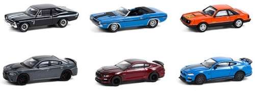 Greenlight Diecast Model Car Muscle Dodge Charger SRT Hellcat 2018 1/64 scale new in pack