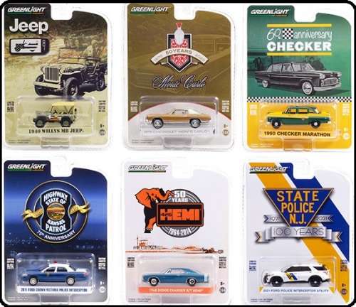 Greenlight Diecast Model Car Anniversary Series Ford Crown Victoria Police 2011 Kansas Highway Patro