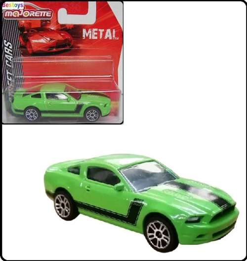 Majorette Diecast Model Car Ford Mustang Boss 1/61 scale new in pack