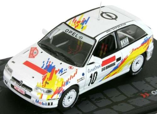 Rally Cars Collection Diecast Model Car Opel Astra GSi 16V No 10 Monte Carlo 1993 Thiry 1/43 scale
