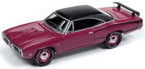 Johnny Lightning Diecast Model Car Classic Gold Dodge Coronet Super Bee 1970 1/64 scale new in pack