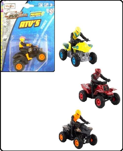 Maisto Diecast Model Quad Bike Quadbike Assorted styles & colours 1/24 scale new in pack