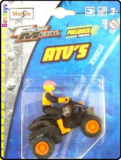 Maisto Diecast Model Quad Bike Quadbike Assorted styles & colours 1/24 scale new in pack