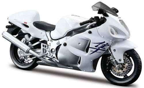 Maisto Diecast Bike Motorcycle Suzuki GSX 1300 R 1300R Hayabusa 1/18 scale
