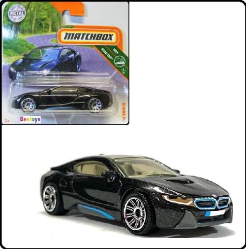 Matchbox Diecast Model Car 2018 4 / 125 BMW I 8 I8 Road Trip 1/64 scale new in pack