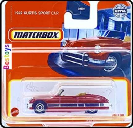 Matchbox Diecast Model Car 2022 28 / 100 Kurtis Sport Car 1949 1/64 scale new in pack