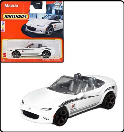 Matchbox Diecast Model Car 2022 61 / 100 Mazda MX 5 MX5 Miata 2015 `K&N` 1/64 scale new in pack