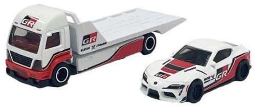 Hot Wheels Hotwheels Model Car Culture Team Transport Toyota GR Supra 2021 + Aero Lift Truck