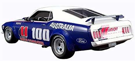 Greenlight Diecast Model Car Allan Moffat Racing Ford Mustang Trans Am 1969 + F 350 Ramp Truck U100