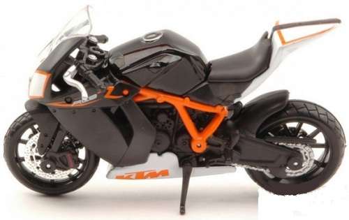 Burago Diecast Model Motorcycle Bike KTM 1190 RC8 R RC 8 R 1/18 scale