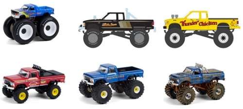 Greenlight Diecast Model Car Kings of Crunch Monster Truck Chevy Chevrolet S 10 S10 1986 Push n Stom