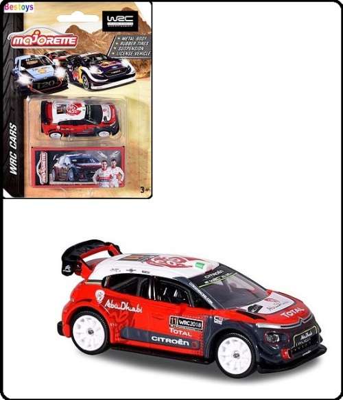 Majorette WRC Series Citroen C 3 C3 WRC 2018 Breen No 11 "Total"