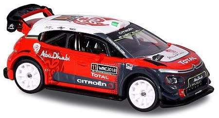 Majorette WRC Series Citroen C 3 C3 WRC 2018 Breen No 11 "Total"