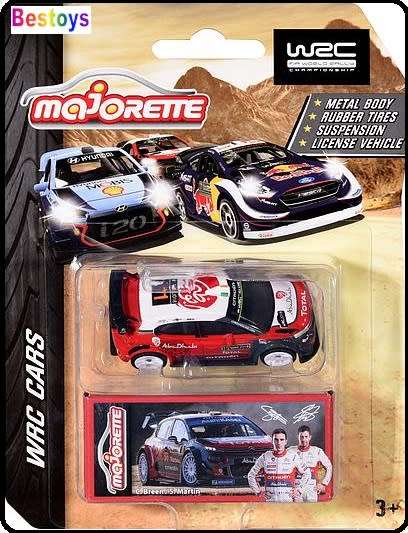 Majorette WRC Series Citroen C 3 C3 WRC 2018 Breen No 11 "Total"