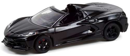 Greenlight Diecast Model Car Barrett Jackson Auction Chevy Chevrolet Corvette C 8 C8 Conv 2020 1/64