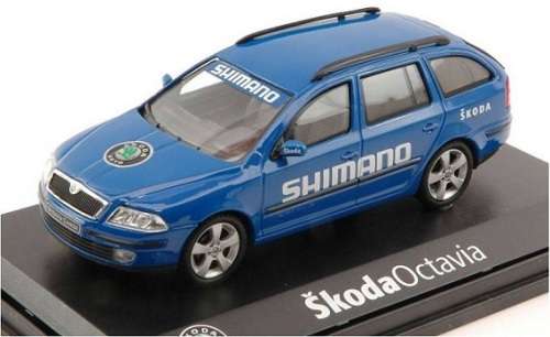 Abrex Hongwell Diecast Model Car Skoda Octavia Stationwagon `Shimano` 1/43 scale new in pack