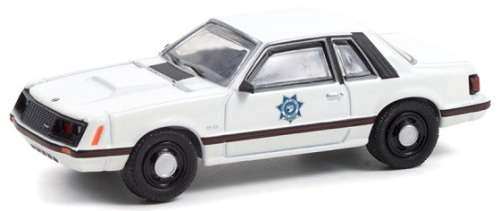 Greenlight Diecast Model Car Hot Pursuit Police Ford Mustang SSP 1982 Arizona Dept of Public Safety