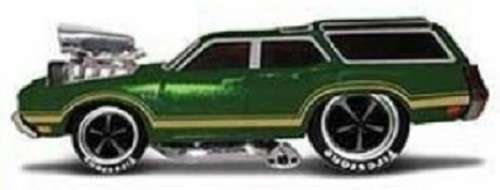Maisto Muscle Machines Diecast Model Car Oldsmobile Vista Cruiser Stationwagon 1970 1/64 scale new