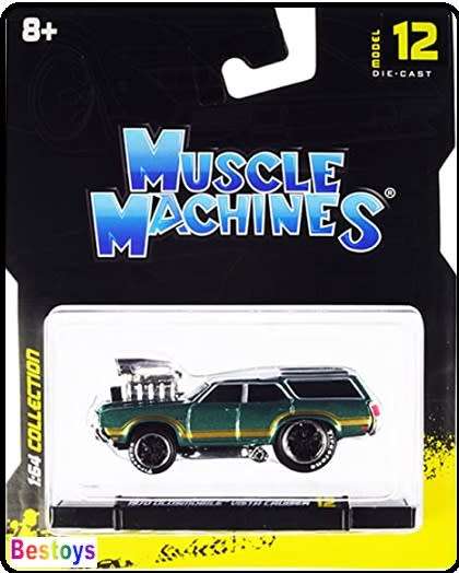 Maisto Muscle Machines Diecast Model Car Oldsmobile Vista Cruiser Stationwagon 1970 1/64 scale new